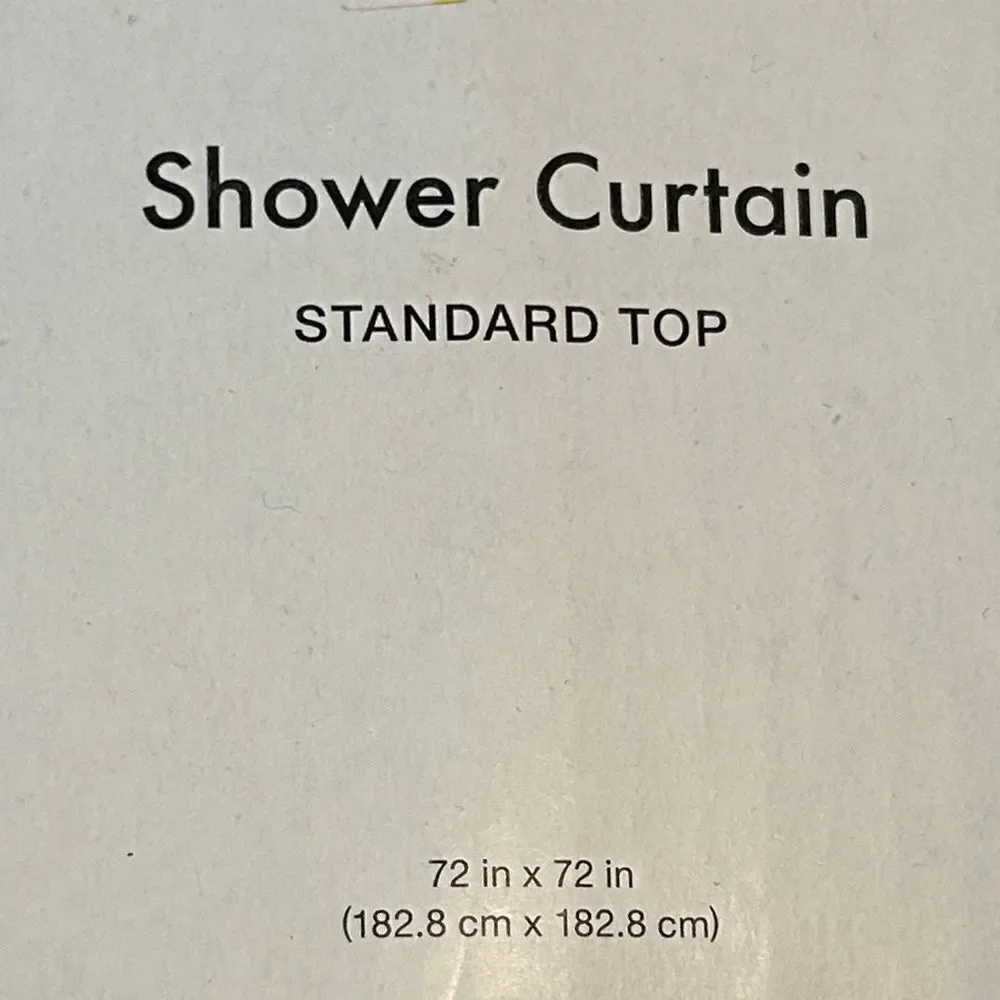 Diane Von Furstenberg Tropical Green and White Shower Curtain
